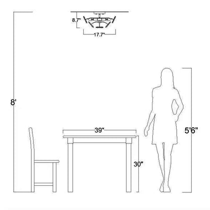 Plafonnier Rosa à 6 lumières, finition argent brossé, cristal champagne, motif floral - 45 cm de diamètre x 22 cm de hauteur