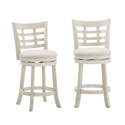 Tabouret de bar pivotant Rovinj avec dossier rembourré