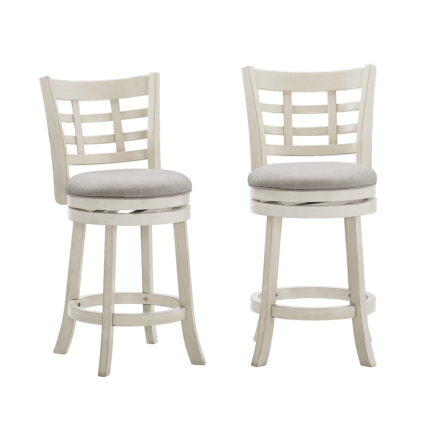 Tabouret de bar pivotant Rovinj avec dossier rembourré