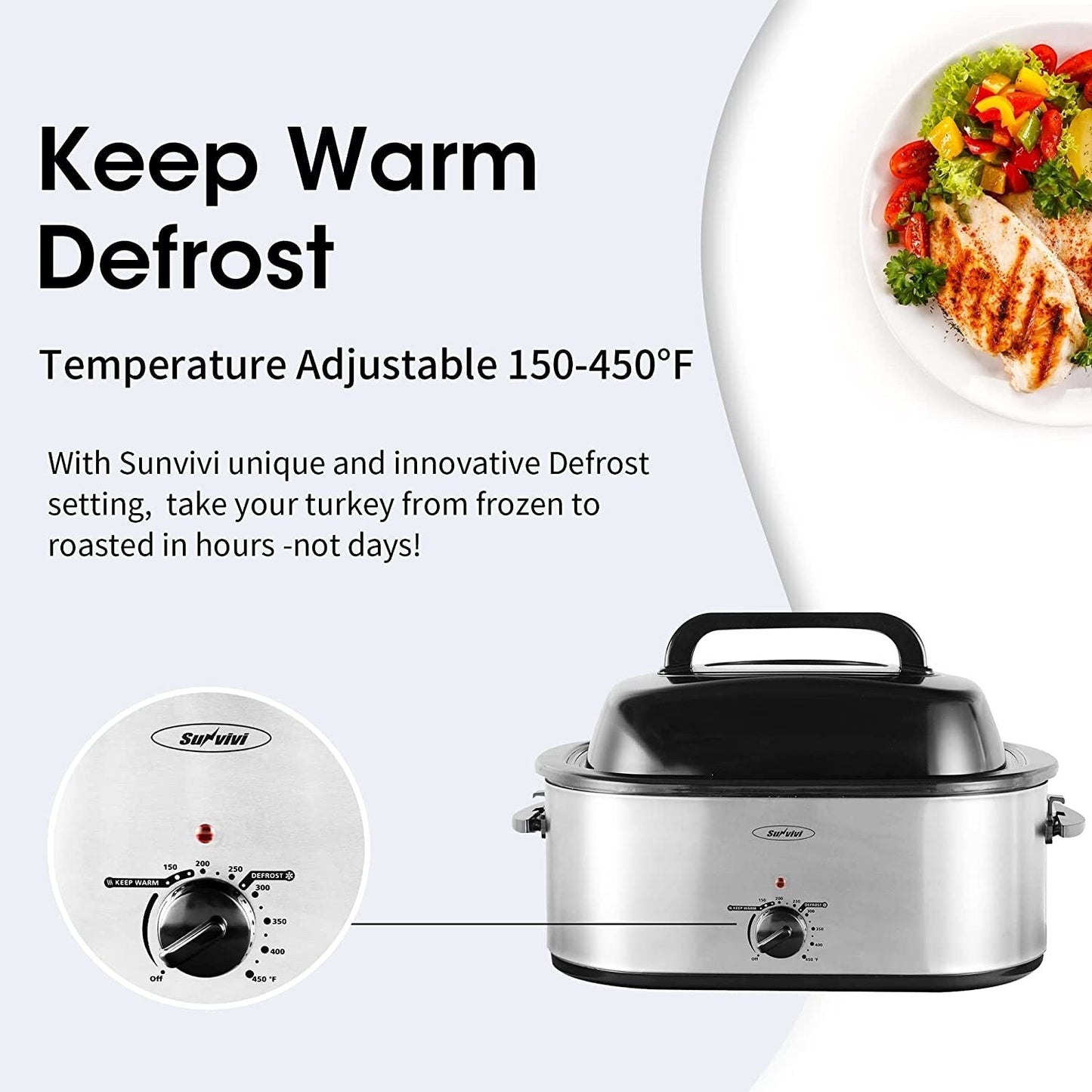 Four rôtissoire Royalcraft avec plat amovible