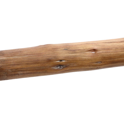 Échelle décorative rustique en bois naturel de 1,83 m (6 pi) - 189 cm (74,4 po) H x 48 cm (18,9 po) L x 5 cm (2 po) P