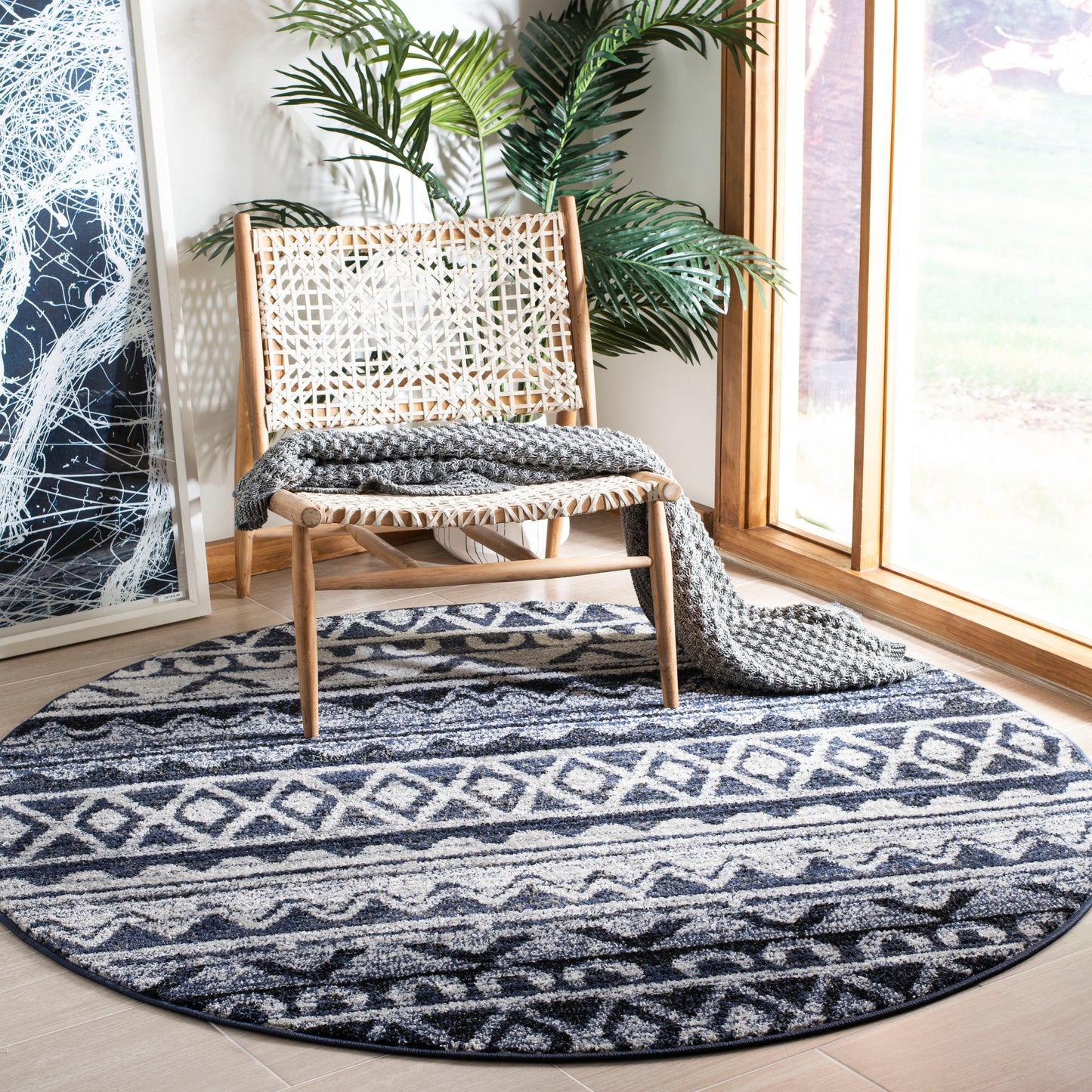 Tapis SAFAVIEH Adirondack Hiyam Marocain Bohème