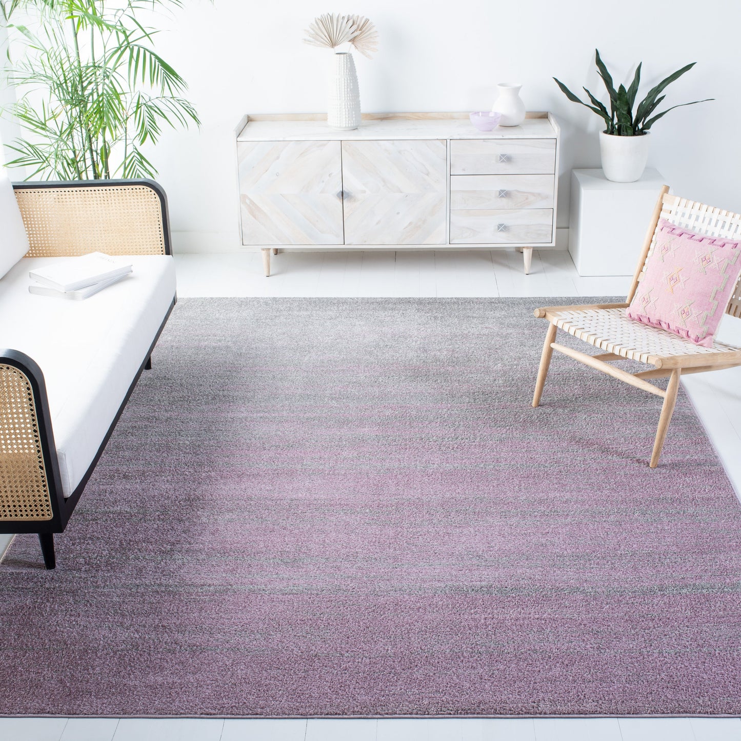 Tapis Adirondack SAFAVIEH Mieko moderne ombré effet vieilli