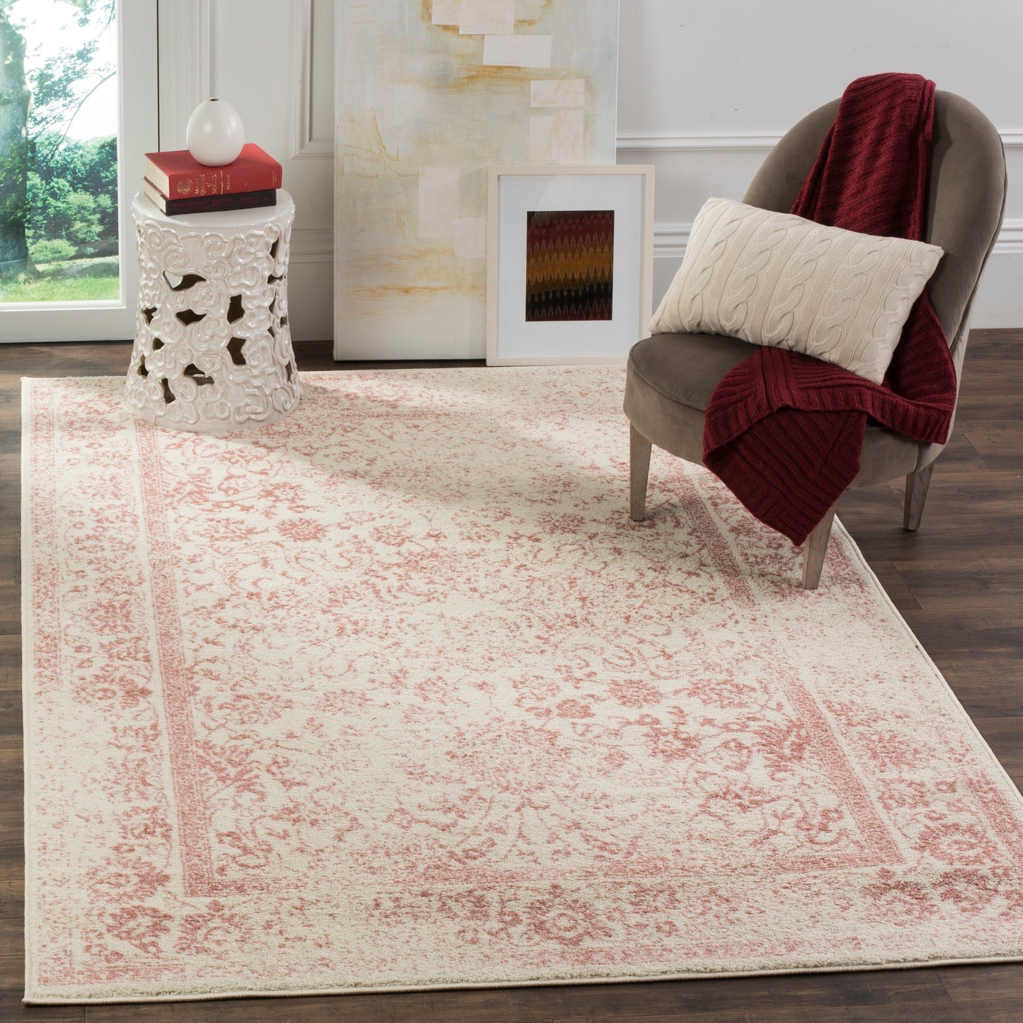 Tapis SAFAVIEH Adirondack Riin rustique style shabby chic vieilli