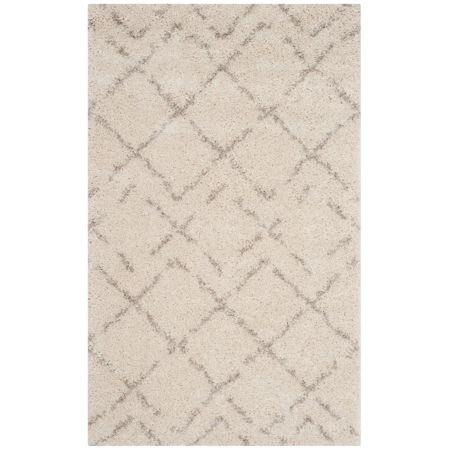 Tapis SAFAVIEH Arizona Shag Ghinwa de 3 cm d'épaisseur
