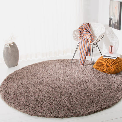 Tapis SAFAVIEH August Wilhelma Shag uni de 3 cm d'épaisseur