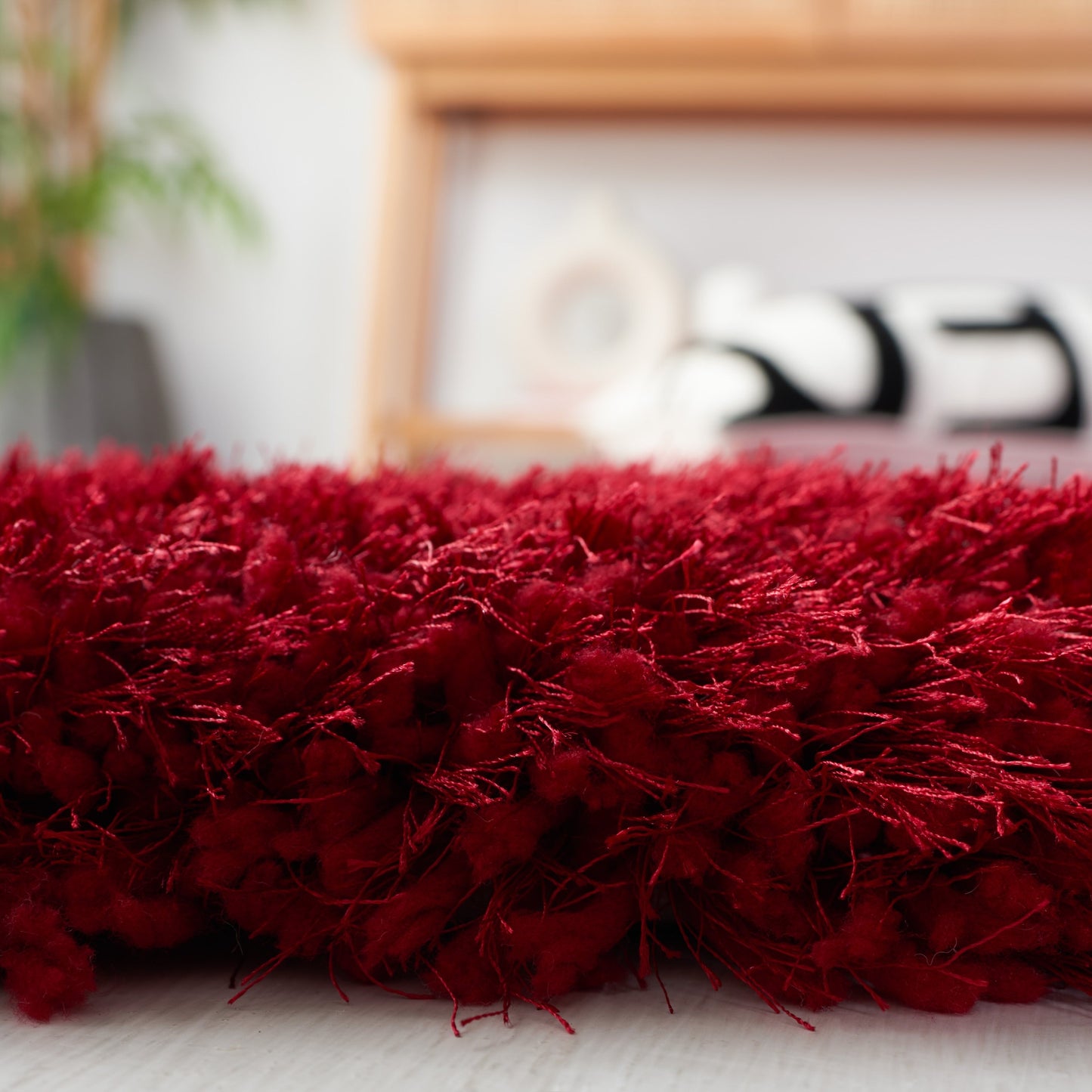 Tapis SAFAVIEH Bahija Rudina Luxe Shaggy de 7,6 cm d'épaisseur