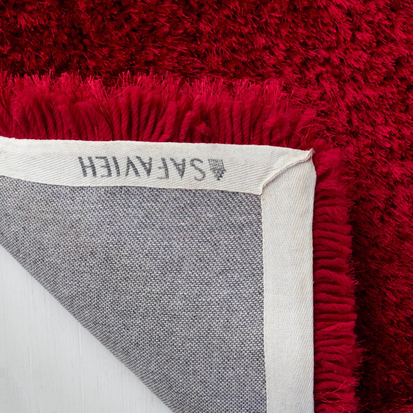 Tapis SAFAVIEH Bahija Rudina Luxe Shaggy de 7,6 cm d'épaisseur