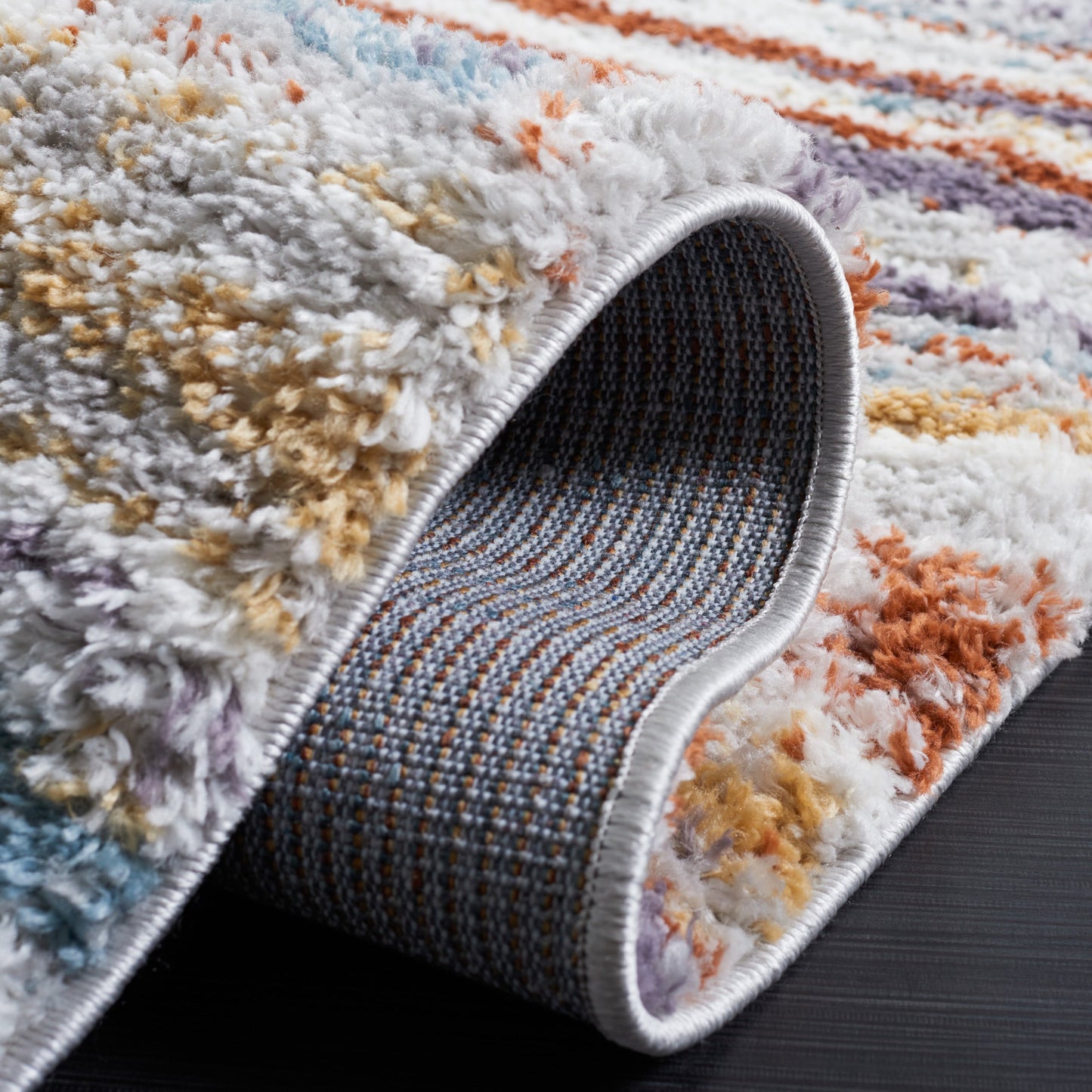 Tapis berbère SafiVieh à poils longs Sahire