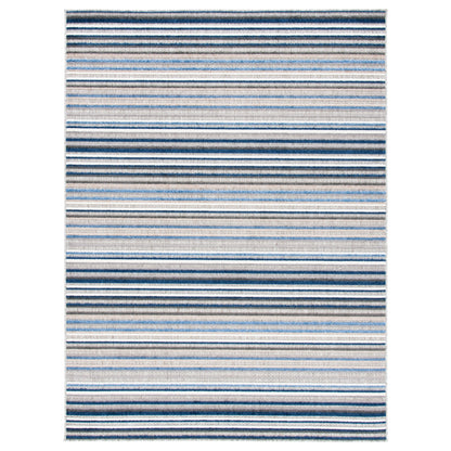 Tapis de patio imperméable à rayures SAFAVIEH Cabana Gafia pour intérieur/extérieur