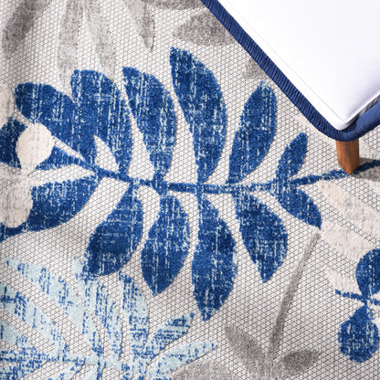 Tapis de patio imperméable à motif floral SAFAVIEH Cabana Neera pour intérieur/extérieur