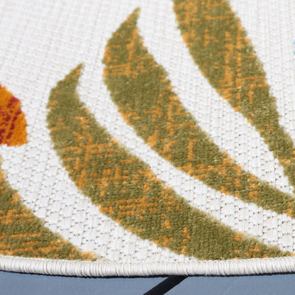 Tapis de patio imperméable à motif floral SAFAVIEH Cabana Neera pour intérieur/extérieur