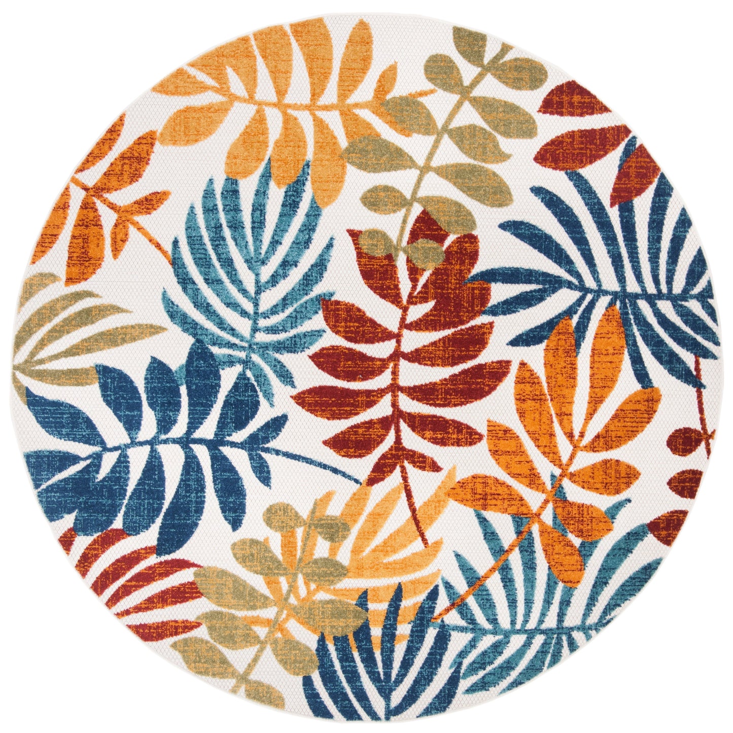 Tapis de patio imperméable à motif floral SAFAVIEH Cabana Neera pour intérieur/extérieur