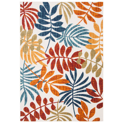Tapis de patio imperméable à motif floral SAFAVIEH Cabana Neera pour intérieur/extérieur