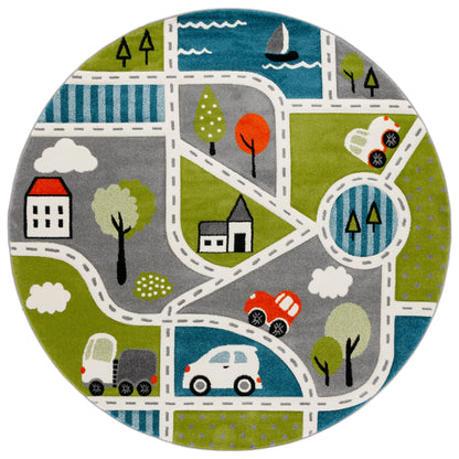 Tapis de quartier SAFAVIEH Carousel Kids Lumnie