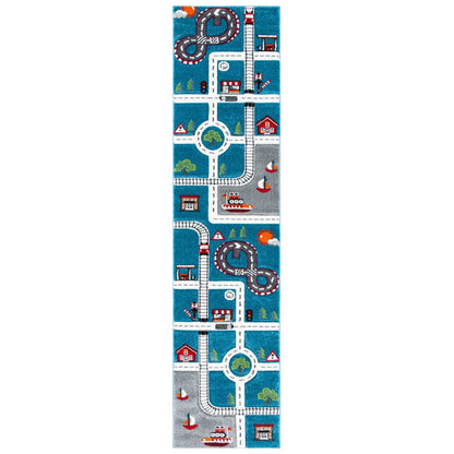 Tapis de route pour enfants SAFAVIEH Carousel Kids Riemy Neighborhood