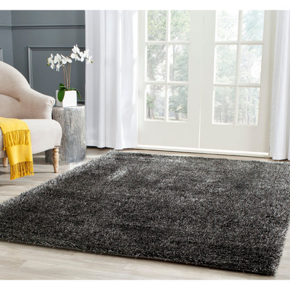Tapis SAFAVIEH Charlotte Shag Truc uni de 5 cm d'épaisseur