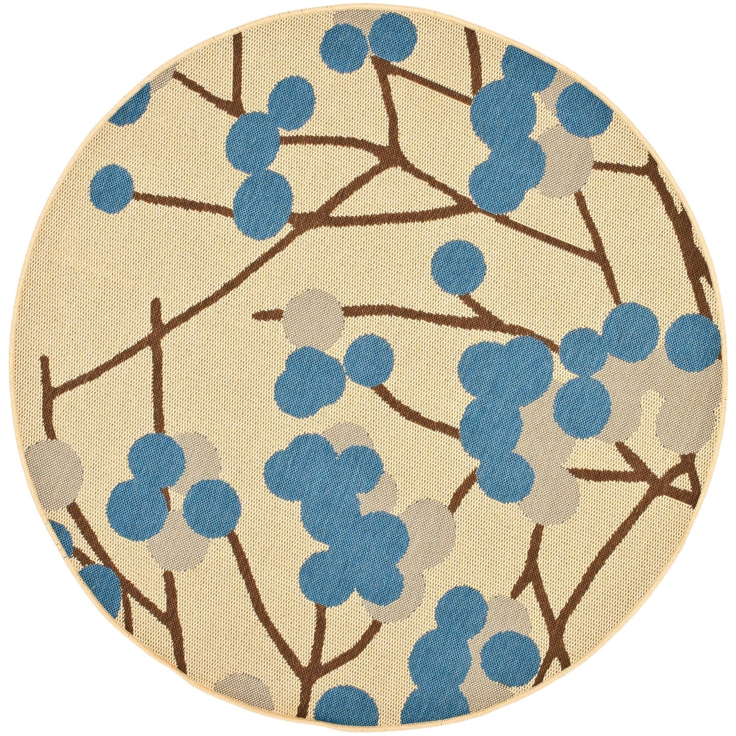 Tapis de jardin imperméable SAFAVIEH Courtyard Delois pour intérieur/extérieur