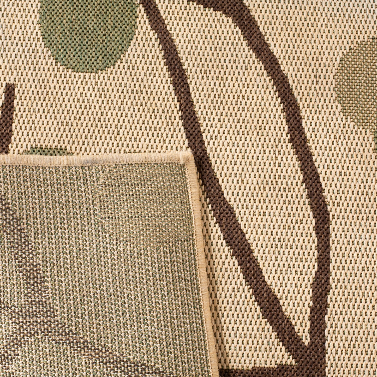 Tapis de jardin imperméable SAFAVIEH Courtyard Delois pour intérieur/extérieur