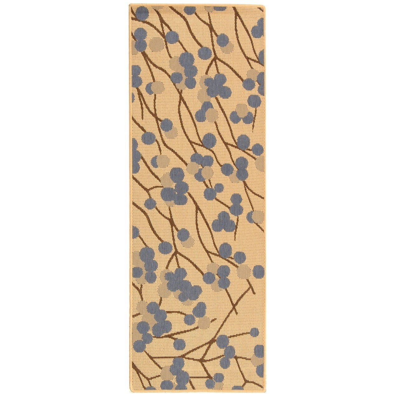 Tapis de jardin imperméable SAFAVIEH Courtyard Delois pour intérieur/extérieur