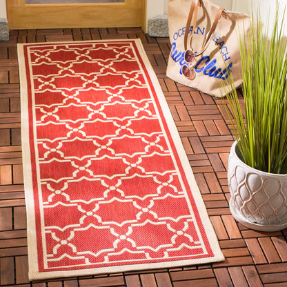 Tapis de jardin imperméable SAFAVIEH Courtyard Gulsin pour intérieur/extérieur