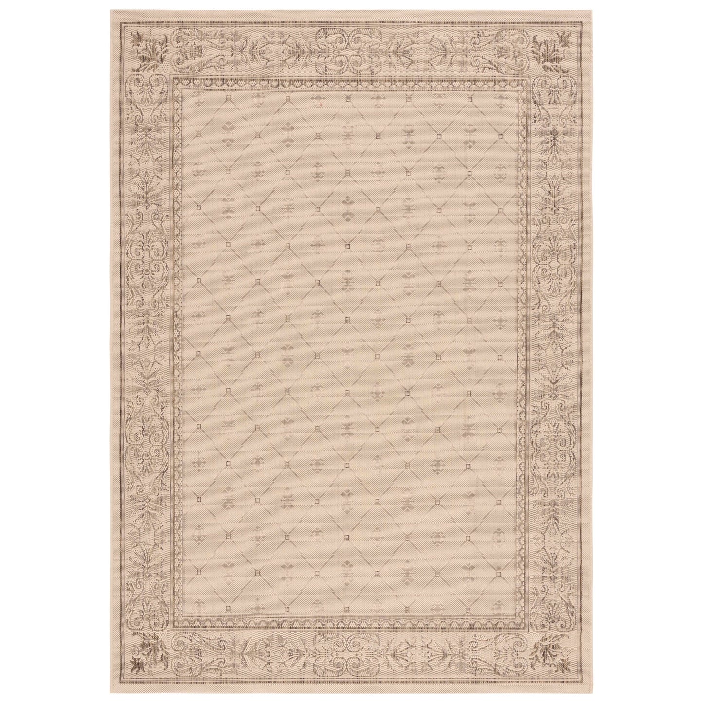 Tapis de jardin imperméable SAFAVIEH Courtyard Hendrina pour intérieur/extérieur