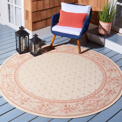 Tapis de jardin imperméable SAFAVIEH Courtyard Hendrina pour intérieur/extérieur