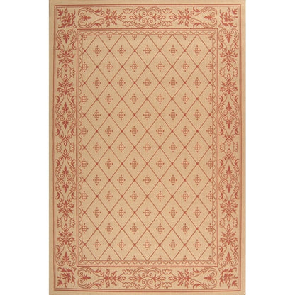 Tapis de jardin imperméable SAFAVIEH Courtyard Hendrina pour intérieur/extérieur