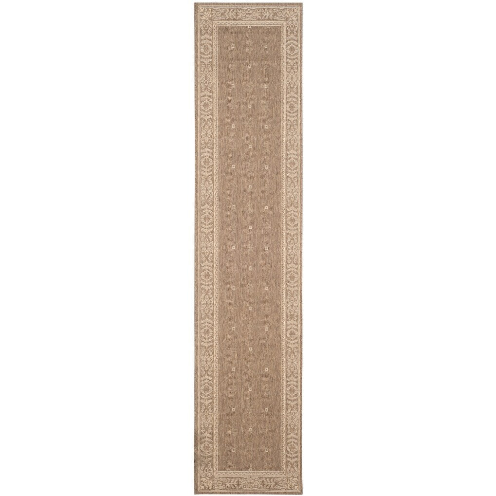 Tapis de jardin imperméable SAFAVIEH Courtyard Hendrina pour intérieur/extérieur