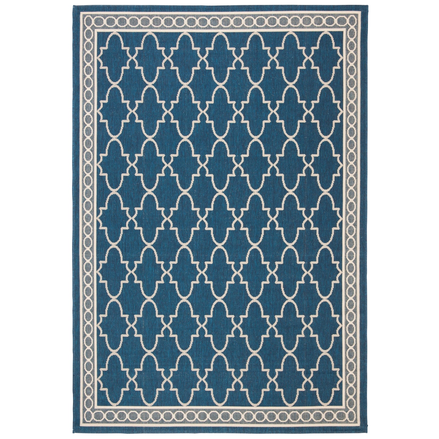 Tapis de jardin imperméable SAFAVIEH Courtyard Janell Trellis pour terrasse ou jardin