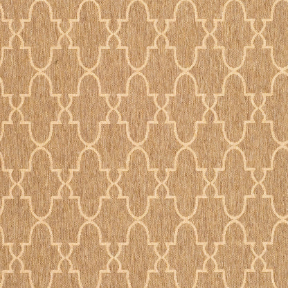 Tapis de jardin imperméable SAFAVIEH Courtyard Janell Trellis pour terrasse ou jardin