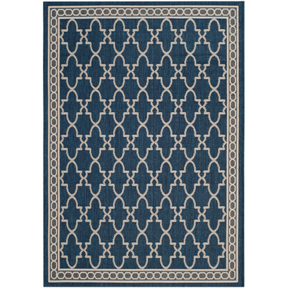 Tapis de jardin imperméable SAFAVIEH Courtyard Janell Trellis pour terrasse ou jardin