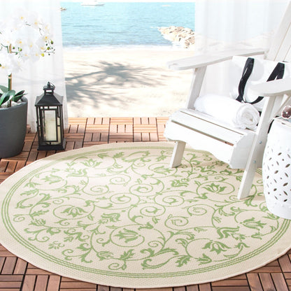 Tapis de jardin/terrasse imperméable SAFAVIEH Courtyard Miljeta