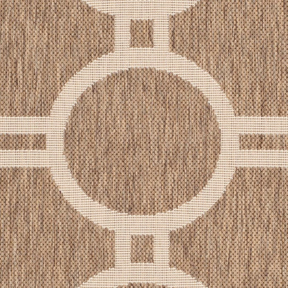 Tapis de jardin imperméable SAFAVIEH Courtyard Nira pour intérieur/extérieur