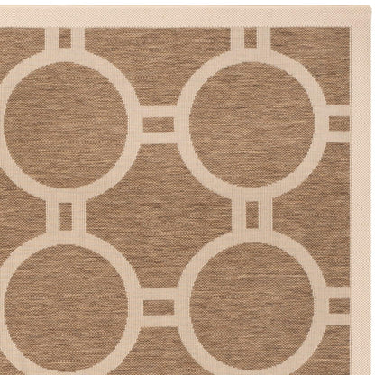 Tapis de jardin imperméable SAFAVIEH Courtyard Nira pour intérieur/extérieur