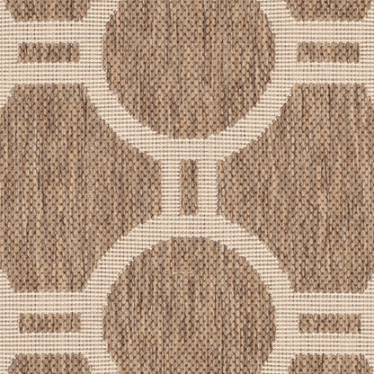 Tapis de jardin imperméable SAFAVIEH Courtyard Nira pour intérieur/extérieur