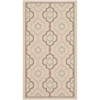 Tapis de jardin imperméable SAFAVIEH Courtyard Oyvor pour intérieur/extérieur