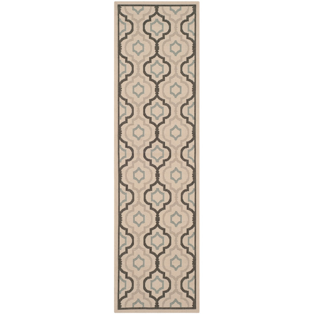 Tapis de jardin imperméable SAFAVIEH Courtyard Oyvor pour intérieur/extérieur