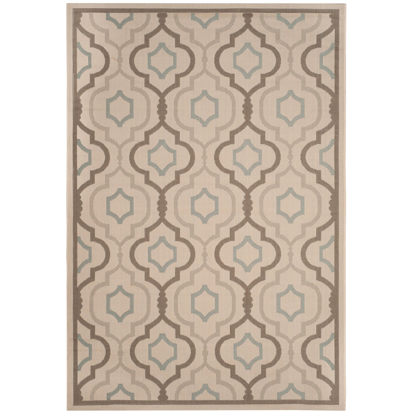 Tapis de jardin imperméable SAFAVIEH Courtyard Oyvor pour intérieur/extérieur