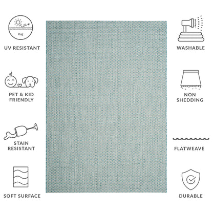 Tapis de jardin imperméable SAFAVIEH Courtyard Ragini pour intérieur/extérieur