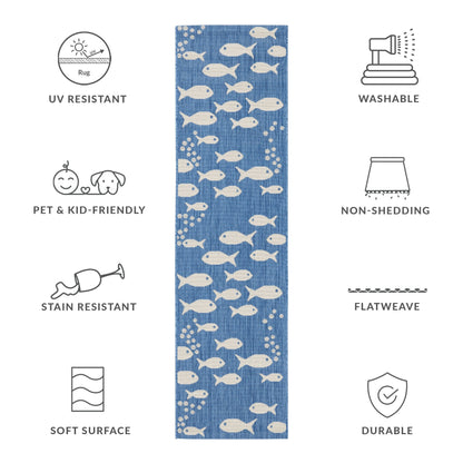 Tapis de jardin SAFAVIEH Courtyard Ragne pour intérieur/extérieur, imperméable, terrasse ou jardin.