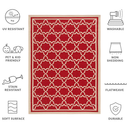 Tapis de jardin/terrasse imperméable SAFAVIEH Courtyard Thomasina