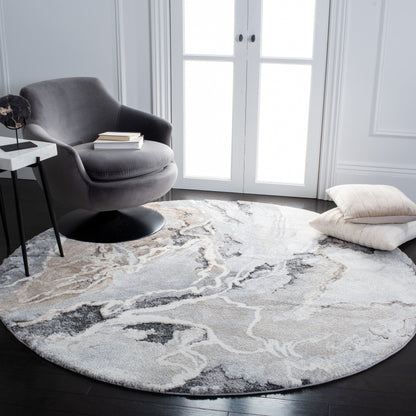 Tapis SAFAVIEH Cyrus Shag Lyubika Abstrait 2,5 cm d'épaisseur