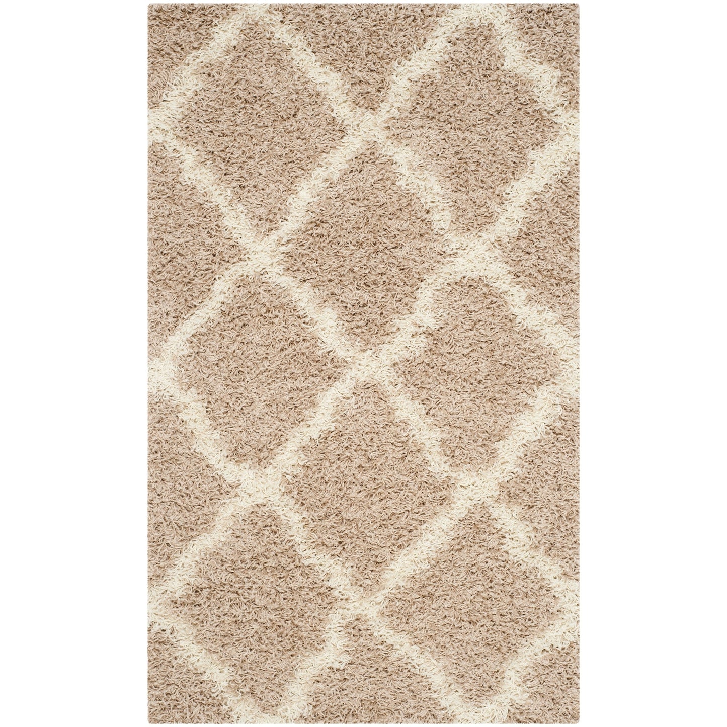 Tapis SAFAVIEH Dallas Shag Darina Trellis de 3,8 cm d'épaisseur