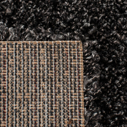 Tapis SAFAVIEH Evolution Shag Fransien uni de 4,6 cm d'épaisseur