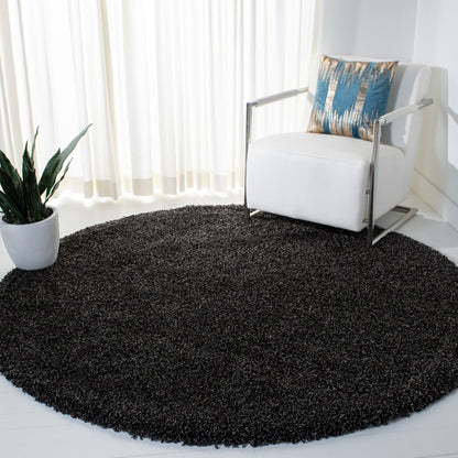 Tapis SAFAVIEH Evolution Shag Fransien uni de 4,6 cm d'épaisseur
