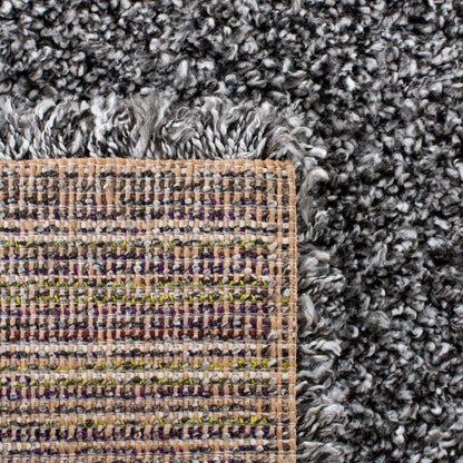 Tapis SAFAVIEH Evolution Shag Fransien uni de 4,6 cm d'épaisseur