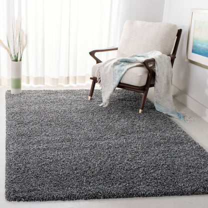 Tapis SAFAVIEH Evolution Shag Fransien uni de 4,6 cm d'épaisseur