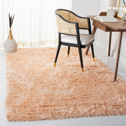 Tapis SAFAVIEH en fausse peau de mouton soyeuse, épaisseur 6 cm