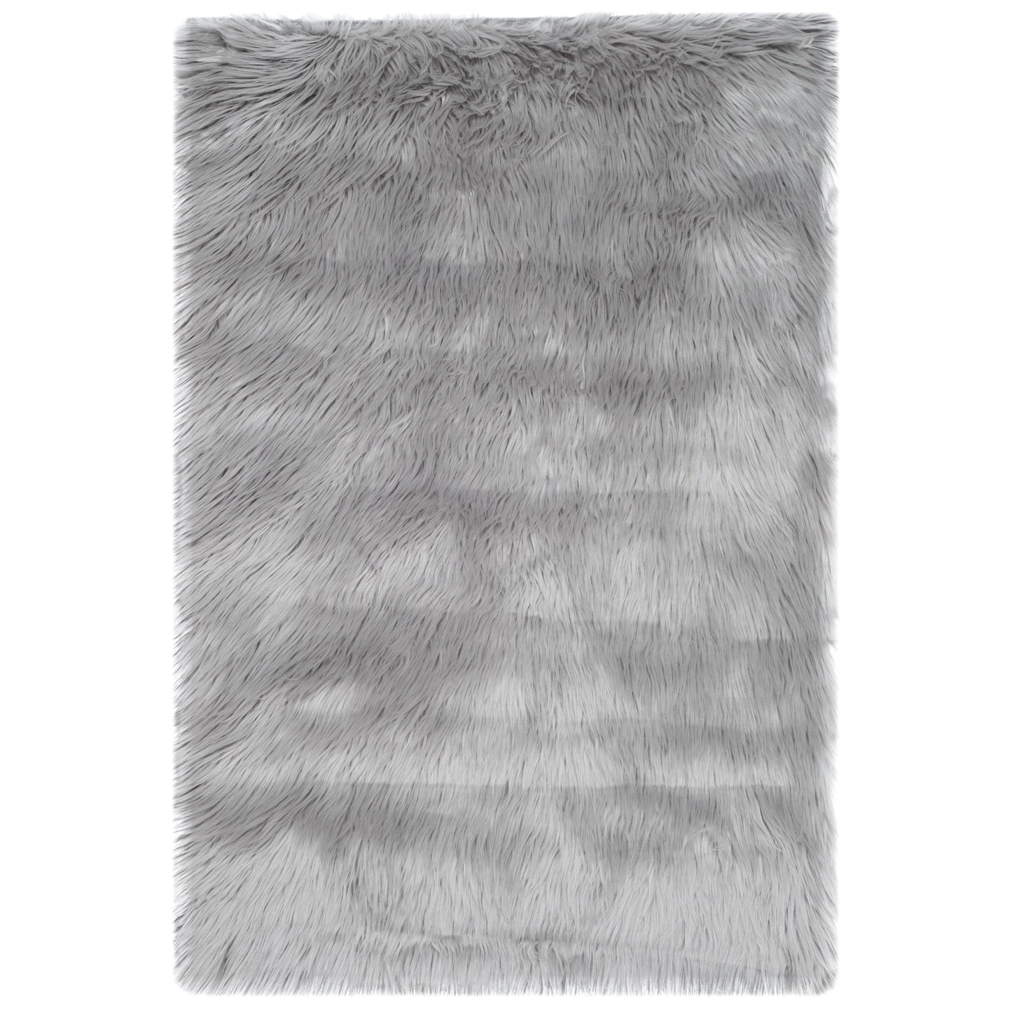 Tapis SAFAVIEH en fausse peau de mouton soyeuse, épaisseur 6 cm